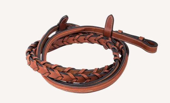 Butet Braided Leather Reins