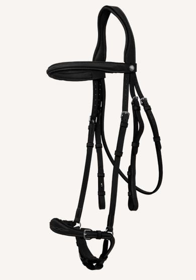 Butet Premium Drop Noseband Bridle (Bag Included) BRS01