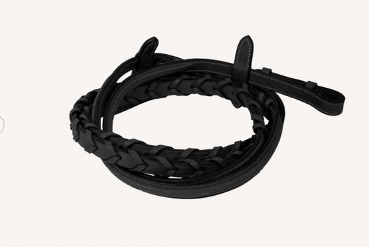 Butet Braided Leather Reins