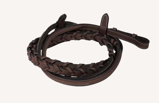 Butet Braided Leather Reins